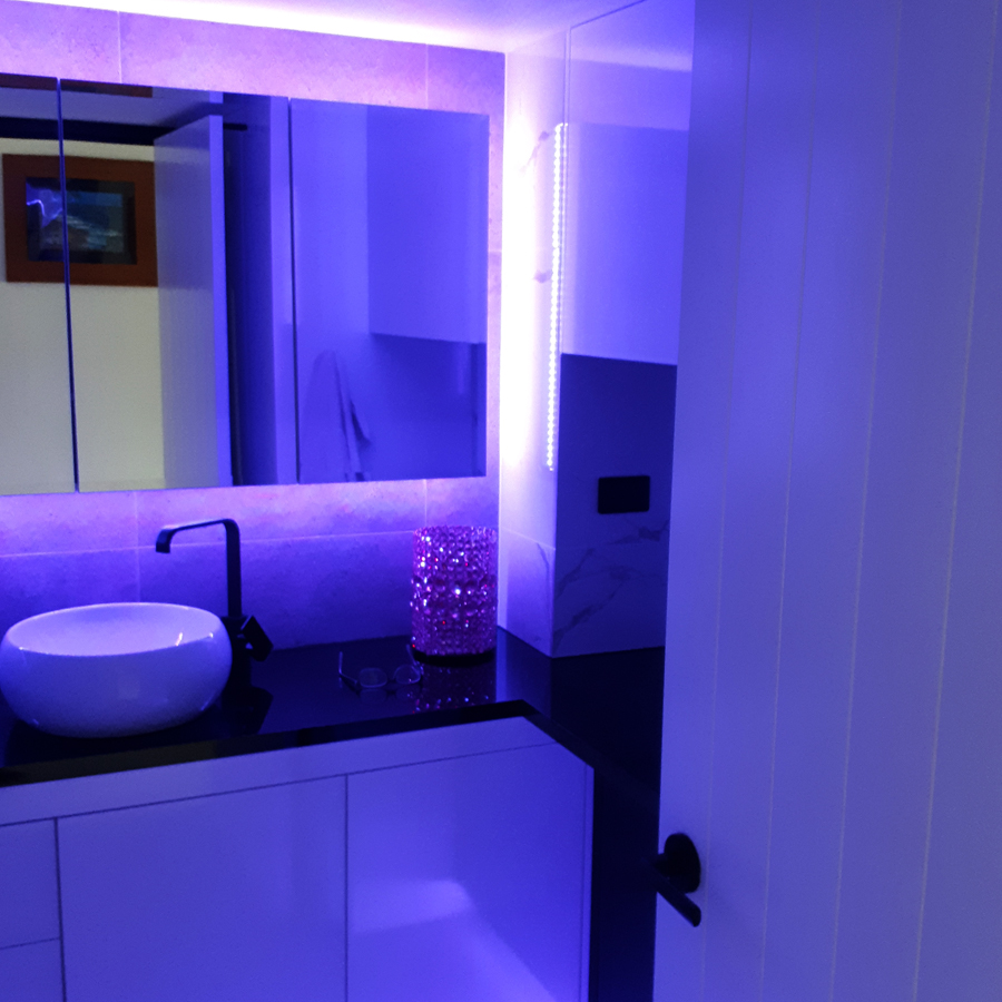 LED Bathroom Renovation Gold Coast