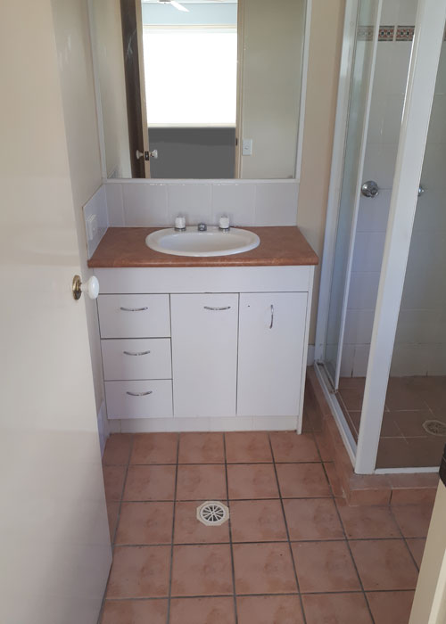 Pre-Renovation Vanity