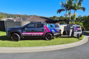Armrock experienced Gold Coast renovation team vehicle