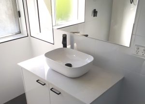 Black & White Bathroom Vanity