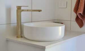 Brushed Brass Bathroom Style