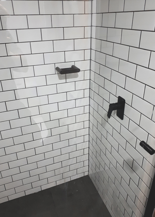 Checked Tile Tapware