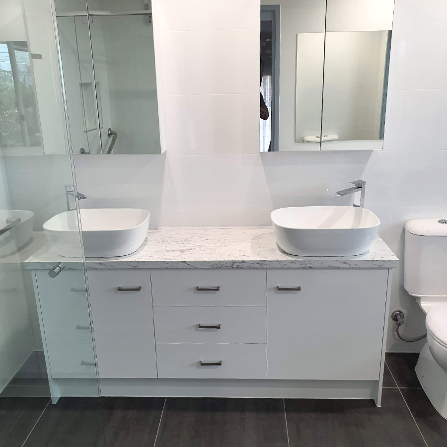 Elegant Concise Bathroom Design | Gold Coast | Armrock Constructions