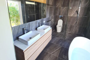 Double-basin Gold Coast bathroom renovation