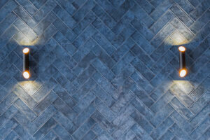 Herringbone tiles Gold Coast bathroom design