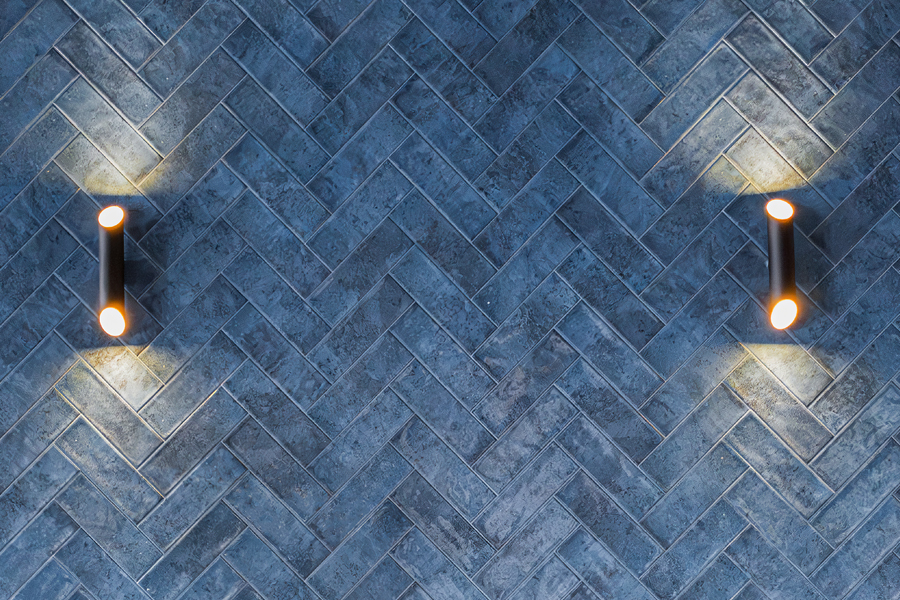 Herringbone tiles Gold Coast bathroom design