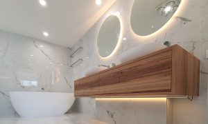 Marble Tiled Opulent Bathroom Renovation