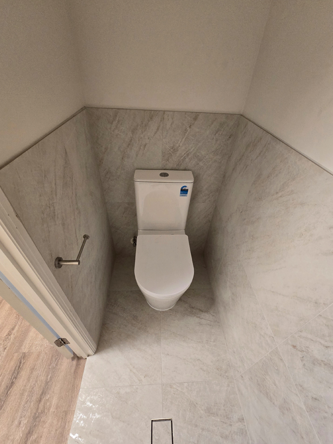 New toilet