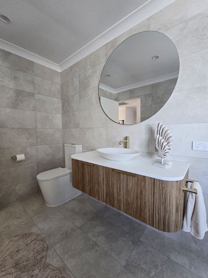 Bathroom combination renovation after
