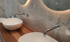 Silver Tapware Bathroom Renovation