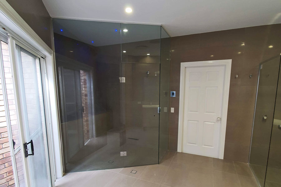 Gold Coast reno by Armrock Constructions featuring a steam room