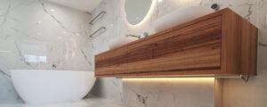 Timber Laminate Bathroom Renovation