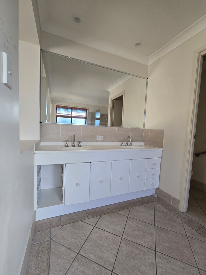 Vanity before renovation - Robina Gold Coast